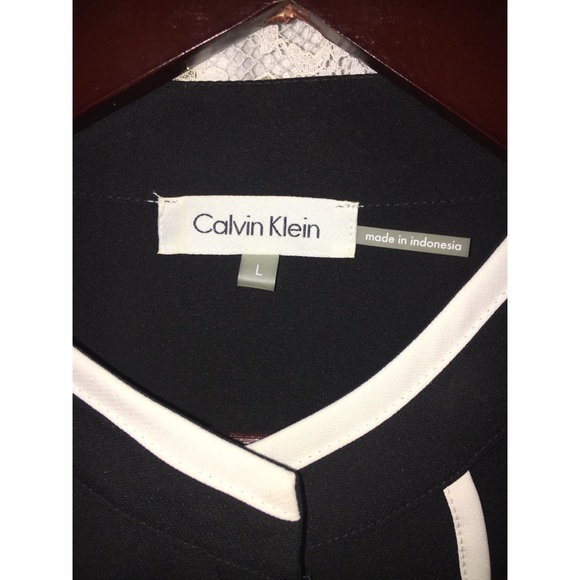 Calvin Klein Ruffle Blouse - Picture 4 of 4